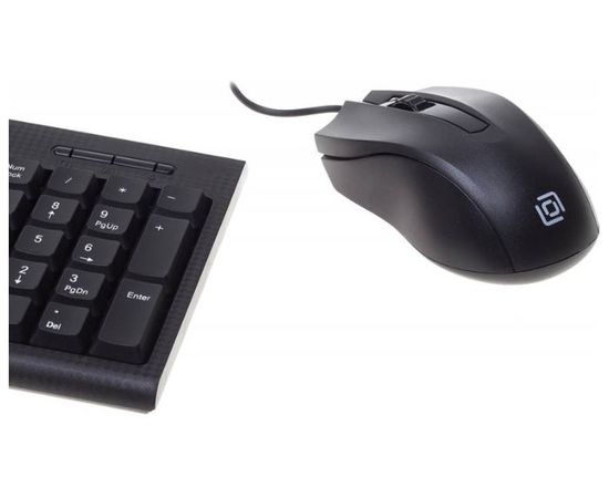  Клавиатура + мышь Oklick 630M клав:черный мышь:черный USB 