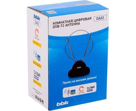  Антенна телевизионная BBK DA02 пассивная черный 