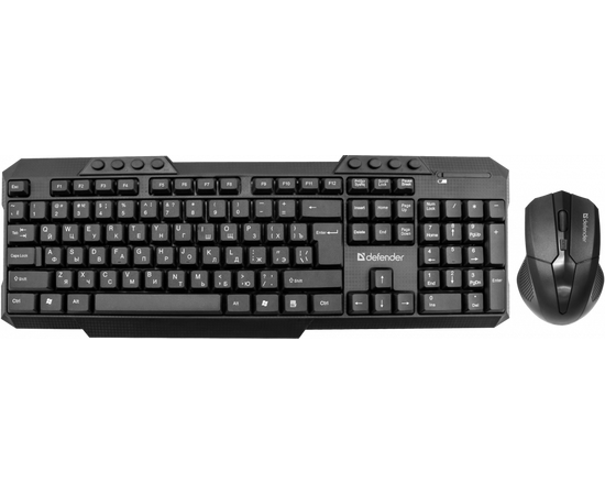  Беспроводная клавиатура/мышь DEFENDER  jakarta C-805 black 45805 