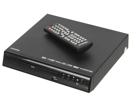  Плеер DVD Hyundai H-DVD100 черный 
