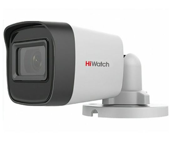  Камера видеонаблюдения Hikvision HiWatch DS-T500(С) 2.4-2.4мм HD-CVI HD-TVI цветная корп.белый 