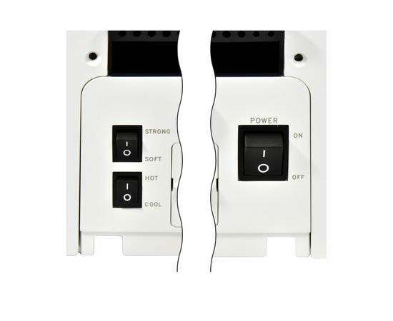  Сушилка для рук Puff 8807 белый 