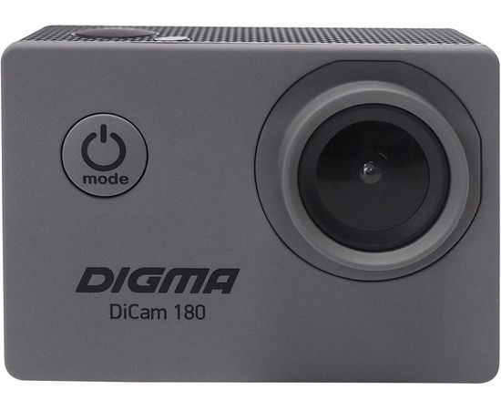  Экшн-камера Digma DiCam 180 серый 