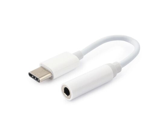  Адаптер RockBox TCJ01 Type-C/3.5 jack для наушников (white) 