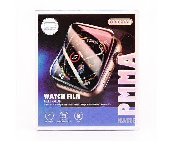  Защитная пленка TPU - Polymer nano для "Apple Watch 38 mm" (black) (126377) 