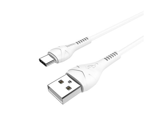  Кабель USB - Type-C Hoco X37 Cool power (white) 