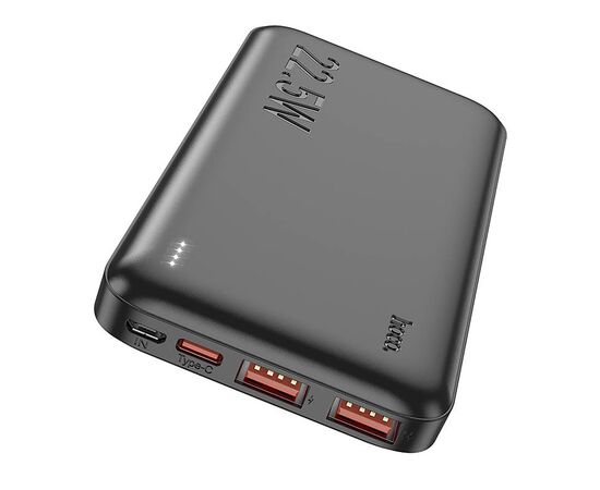 Внешний аккумулятор Hoco J101 10000mAh Micro/2USB/Type-C (black)(212727) 