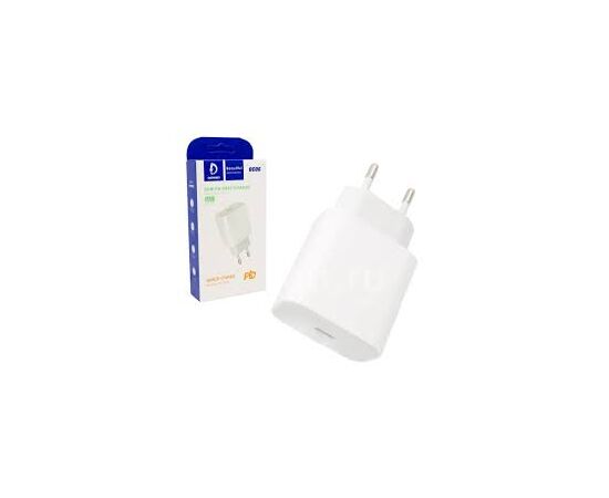  АП сетевой Denmen DC06 PD 20W, 3.6А, 1 Type-C, 5V/9V, пластик, белый 