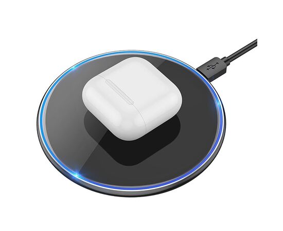  ЗУ Сетевое Беспроводное Hoco CW6 Pro PD/QC 15W (black) (215781) 