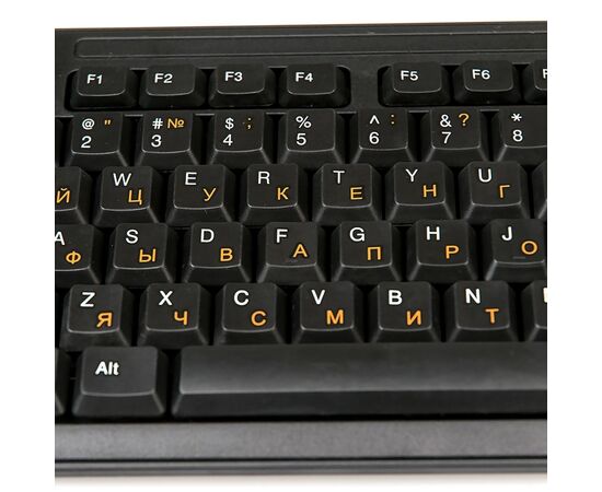  Беспроводной набор Dialog Pointer RF KMROP-4010U мембранная клавиатура+мышь (black) (73889) 