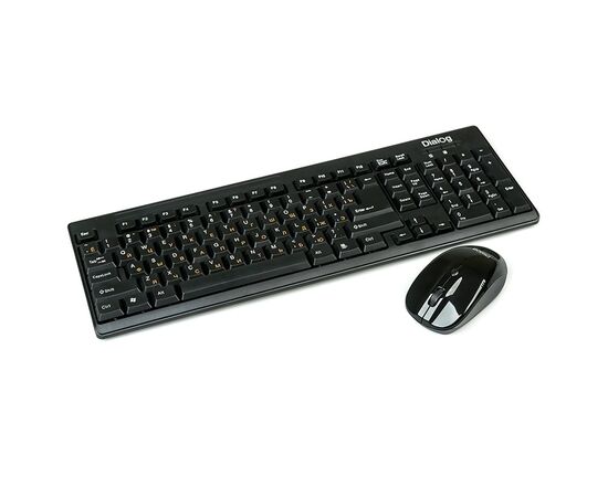  Беспроводной набор Dialog Pointer RF KMROP-4010U мембранная клавиатура+мышь (black) (73889) 