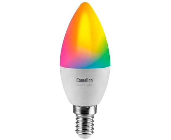  Умная лампа CAMELION LSH7/C35/RGBСW/Е14/WIFI Smart Home 