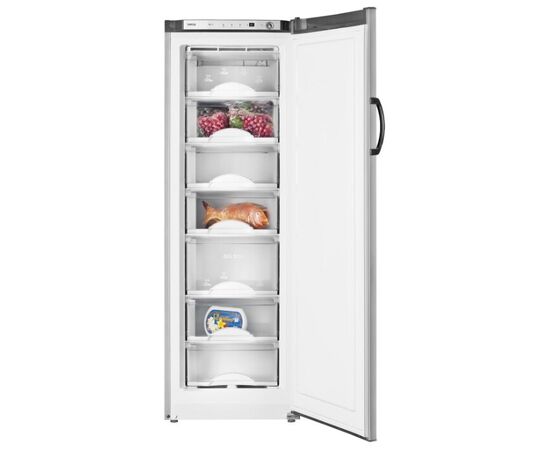  Морозильная камера Atlant М 7204-180 серебристый 