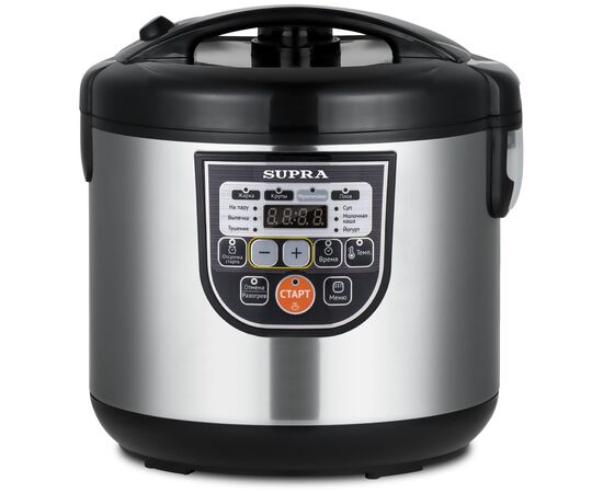  Мультиварка Supra MCS-5114 серебристый/черный 