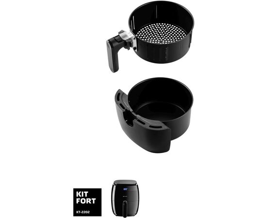  Аэрогриль Kitfort КТ-2202 черный 