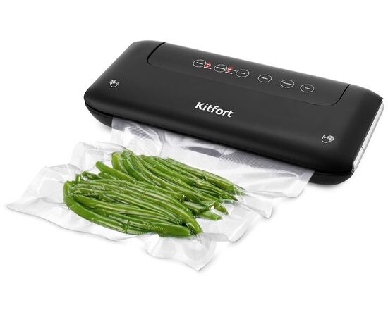  Вакуумный упаковщик Kitfort KT-1508 черный 