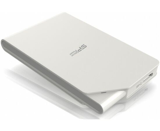  HDD ext 2.5" 1.0TB 5400rpm USB3.0 Silicon Power Diamond S03 White (SP010TBPHDS03S3W) 