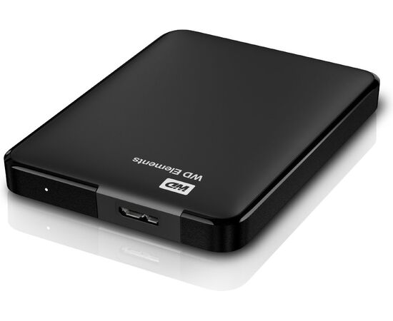  Внешний HDD 2.0TB WD Elements Portable  чёрный 2.5" USB3.0, (WDBU6Y0020BBK-WESN) 
