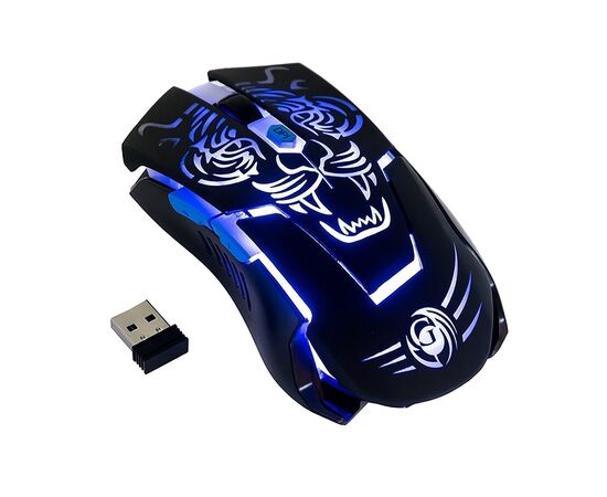  Мышь оптическая беспроводная Dialog Gan-Kata MRGK-12UR RF игровая (black) (116497) 