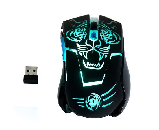  Мышь оптическая беспроводная Dialog Gan-Kata MRGK-12UR RF игровая (black) (116497) 