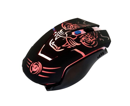  Мышь оптическая беспроводная Dialog Gan-Kata MRGK-12UR RF игровая (black) (116497) 