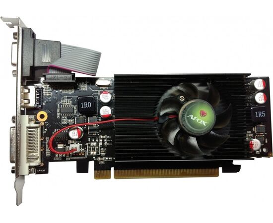  Видеокарта AFOX AF210-1024D3L5 V2 Geforce GT210 1GB DDR3 64Bit DVI HDMI VGA LP Single Fan 