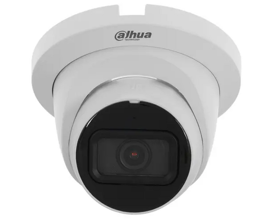  Камера видеонаблюдения аналоговая Dahua (DH-HAC-HDW1231TLMQP-A-0280B) 2.8-2.8мм HD-CVI HD-TVI цв. корп. белый 