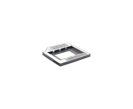  Шасси для HDD/SSD 2.5" 7.0-9,5 mm SATA (7+15 pin) в отсек 5.25" ODD Slim ноутбука 9,5 mm, внешний интерфейс SlimSATA (7+6 pin), Gembird MF-95-01 