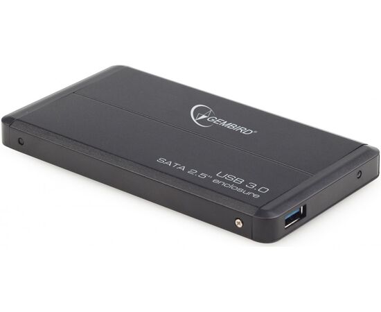  Корпус для HDD/SSD 2.5" SATA3 USB3.0 Gembird EE2-U3S-5, Black, алюминиевый 