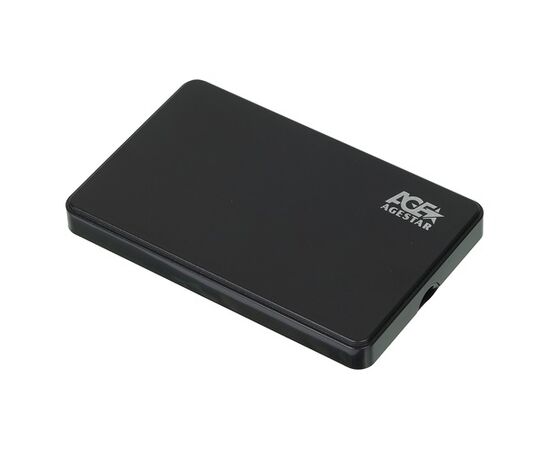  Внешний корпус для HDD AgeStar 3UB2P2 Sata III пластик черный 2.5" 