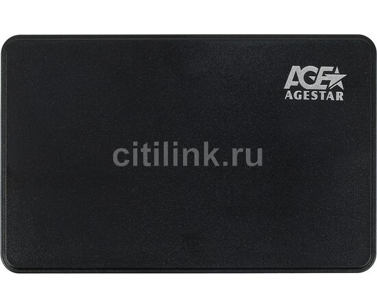  Внешний корпус для HDD AgeStar 3UB2P2 Sata III пластик черный 2.5" 