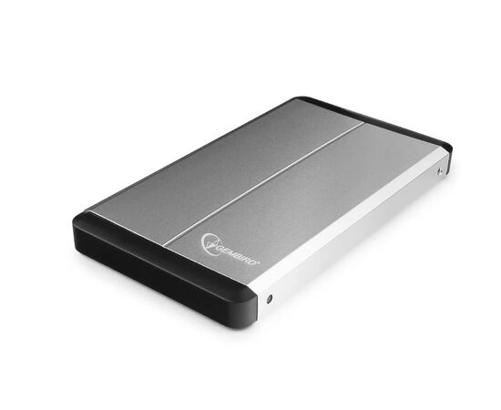  Корпус для HDD/SSD 2.5" SATA3 USB3.0 Gembird EE2-U3S-2-S, Silver, алюминиевый 