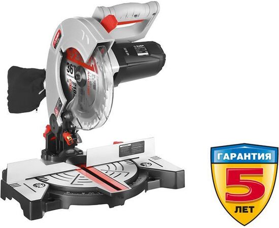  Торцовочная пила Зубр ЗПТ-210-1400 Л 