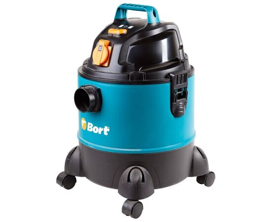  Строительный пылесос Bort BSS-1220-Pro синий 