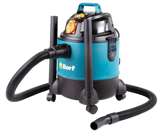  Строительный пылесос Bort BSS-1220-Pro синий 