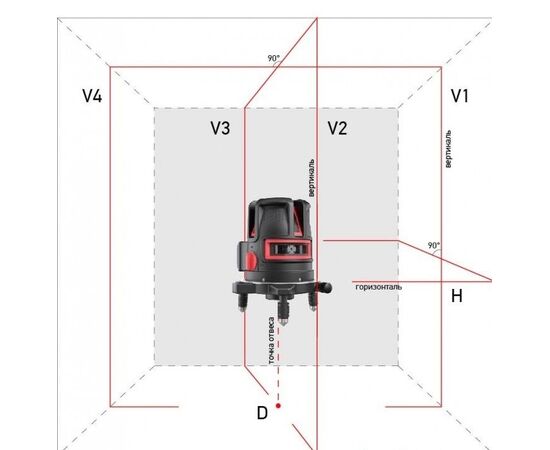  Лазерный нивелир Ada PROLiner 4V 