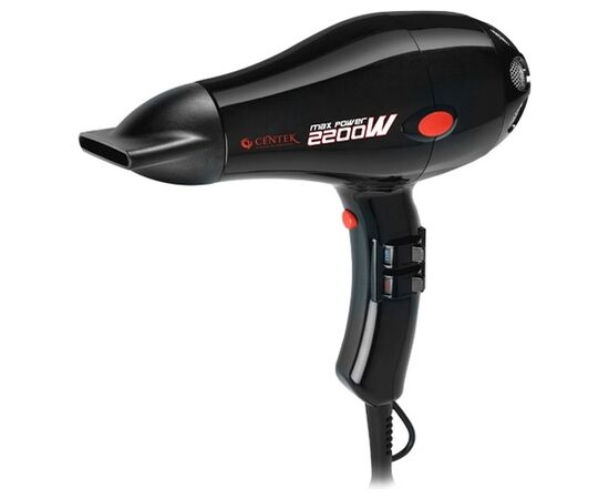  Фен Centek СТ-2221 Professional 2200Вт. мощный АС мотор. 5 режимов, управление сбоку, хол воздух 