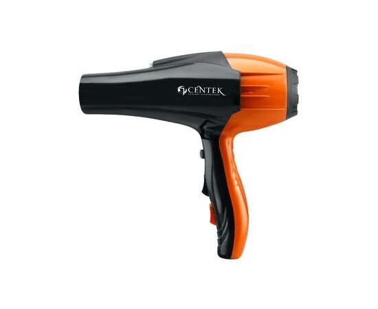  Фен Centek СТ-2226 ProfessionaI (черн/оранж) 2200Вт, мощный АС мотор, 5 режимов. 2 концентратора 