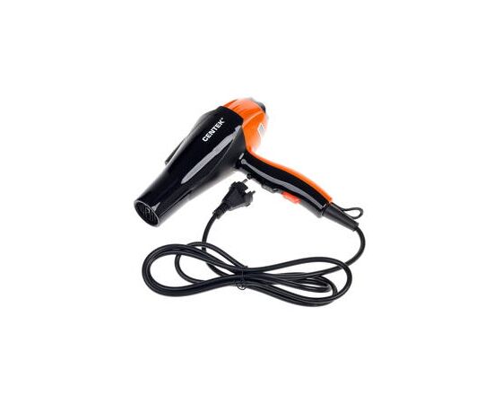  Фен Centek СТ-2226 ProfessionaI (черн/оранж) 2200Вт, мощный АС мотор, 5 режимов. 2 концентратора 