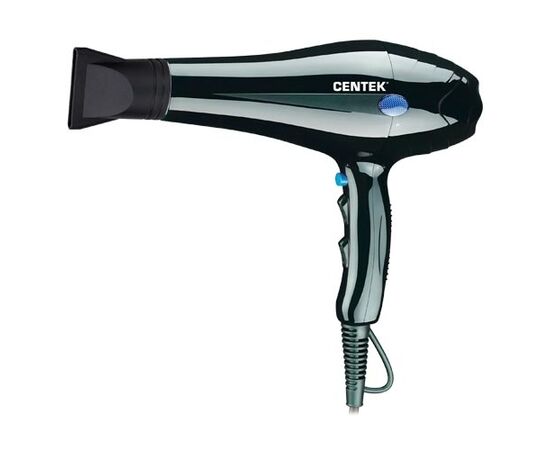  Фен Centek СТ-2239 (черный) 2200Вт 2 скорости. 3 режима. холодный обдув. концентратор 