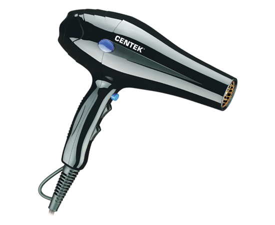  Фен Centek СТ-2239 (черный) 2200Вт 2 скорости. 3 режима. холодный обдув. концентратор 