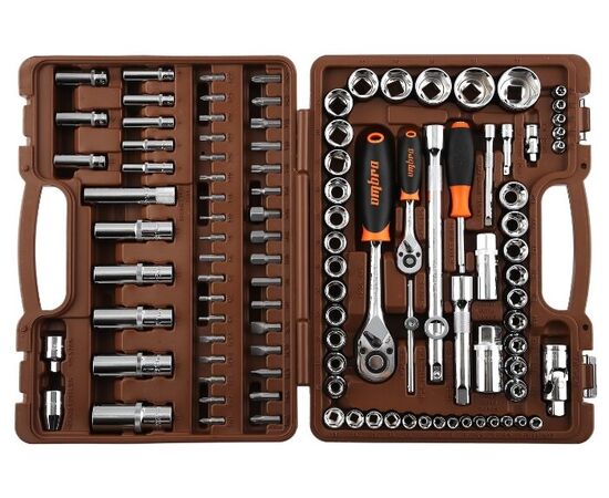 Набор инструментов Ombra OMT108S 108 предметов (жесткий кейс) 