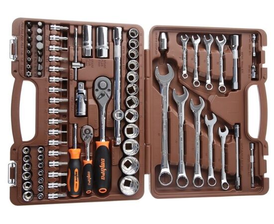  Набор инструментов Ombra OMT82S 82 предмета (жесткий кейс) 