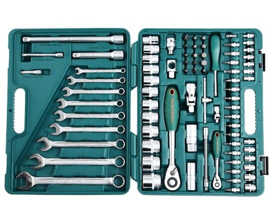  Набор инструментов Jonnesway S04H52482S 82 предмета (жесткий кейс) 