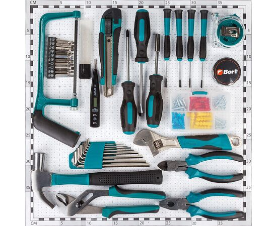  Набор инструментов Bort BTK-100 100 предметов (жесткий кейс) 