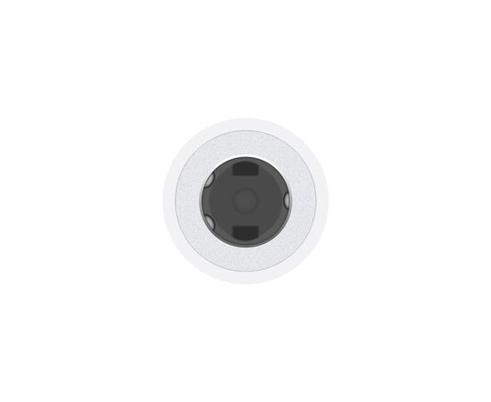  Переходник Apple MMX62ZM/A mini-Jack 3.5 (f) Lightning (m) для iPhone 7/7 Plus /8/8 Plus (белый) 