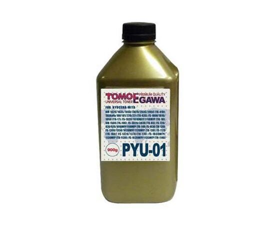  Тонер Tomoegawa Универсальный для Kyocera TK-410 (Тип PYU-01), Bk, 900 г, канистра 