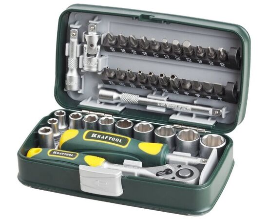  Набор инструментов Kraftool 27970-H38 38 предметов (жесткий кейс) 