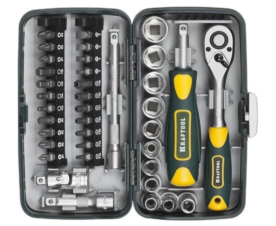  Набор инструментов Kraftool 27970-H38 38 предметов (жесткий кейс) 