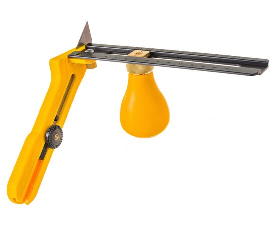  Нож циркульный Olfa OL-CMP-2 с сегментированным лезвием 18x100x0,5мм/диаметр реза 70-300мм 